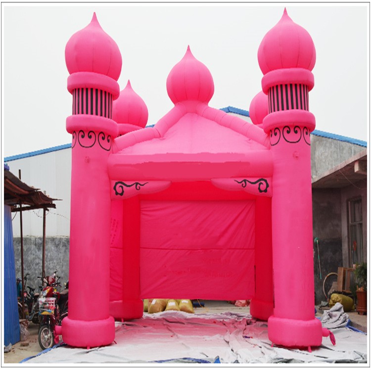 西峰粉色帐篷